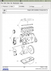 Volvo Penta Marine Gasoline Engines AQ120B, AQ125A, AQ140A, BB140A ...